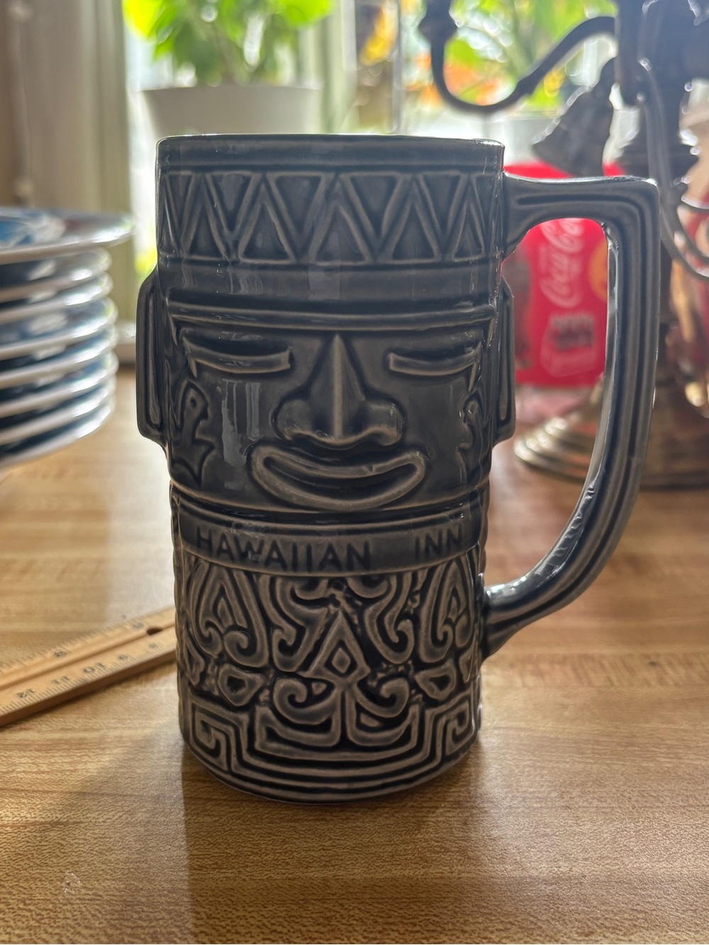 Blue Hawaiian Inn Tiki Mug